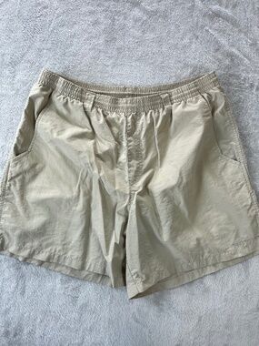 Columbia PFG Backcast III Water Shorts Men's Large Mesh Liner Elastic Waist UPF